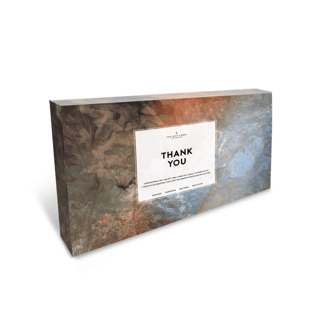 The Gift Label Luxe giftbox - Thank you