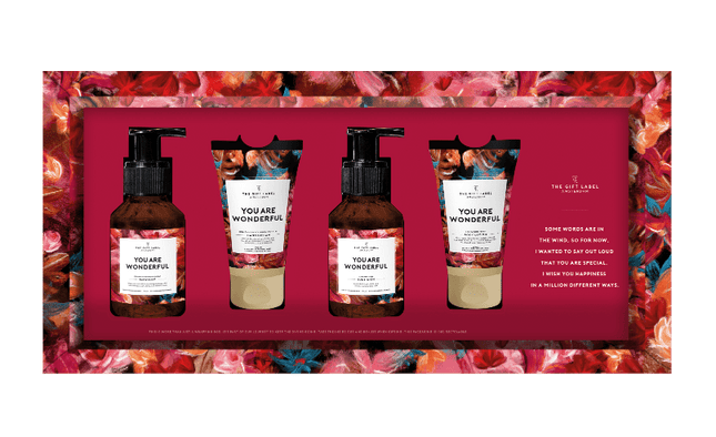The Gift Label Luxe giftbox - You are wonderful