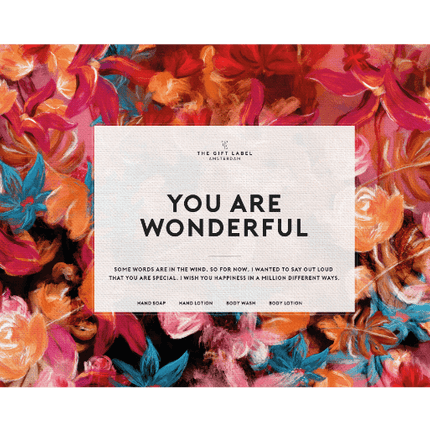 The Gift Label Luxe giftbox - You are wonderful