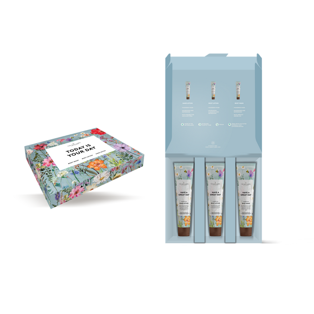 The Gift Label Luxe mailbox giftset - Today Is Your Day