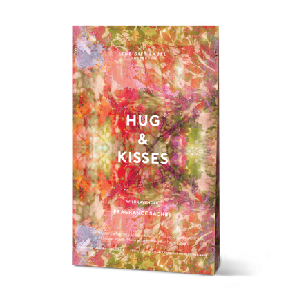 The Gift Label Scented Sachet - Hugs & Kisses - Wild Lavender