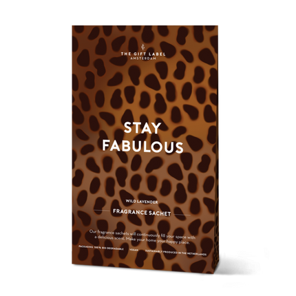 The Gift Label Scented Sachet - Stay Fabulous