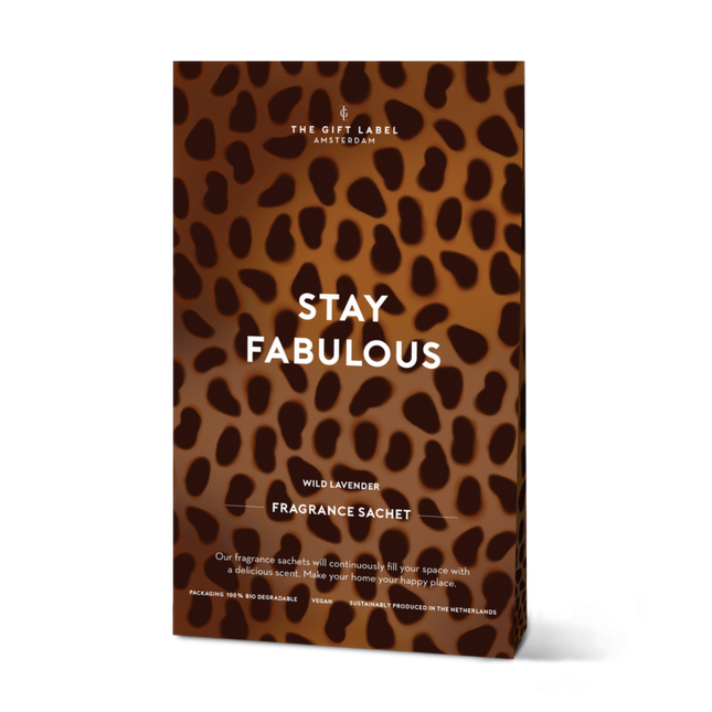 The Gift Label Scented Sachet - Stay Fabulous