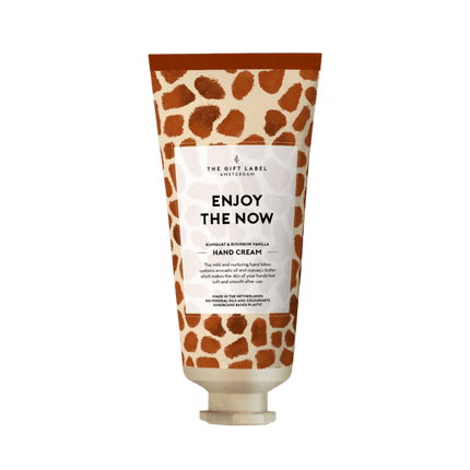 The Gift Label SOLD OUT - Handcrème tube  - Enjoy the now