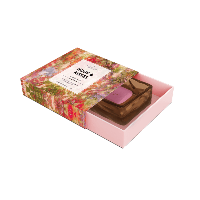 The Gift Label Solid Soap Bar 70gr - Hugs & Kisses