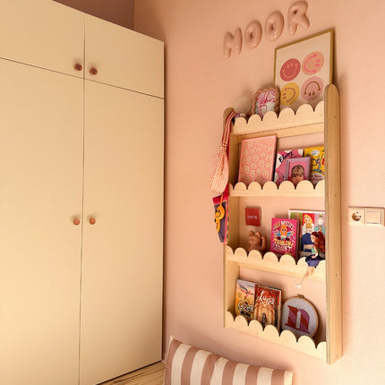 The Gift Label Wall Letter - N - Pink