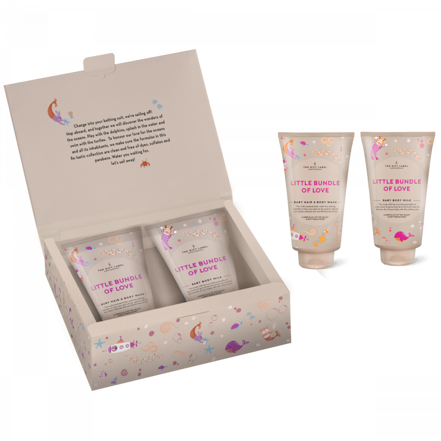 Giftbox baby Little bundle of love The Gift Label