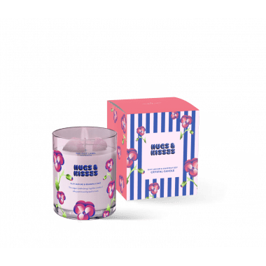 Crystal Candle 175gr - Hugs & Kisses SS25-1