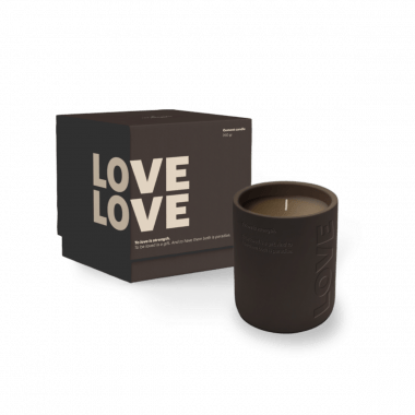 Cemented Candle 360gr - STUDIO - LOVE