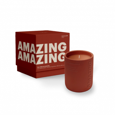 Cemented Candle 360gr - STUDIO - AMAZING