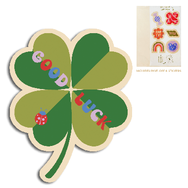 Cut-Out Cards - Good Luck