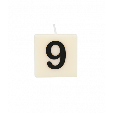 Getallen- en letterkaarsen - 9