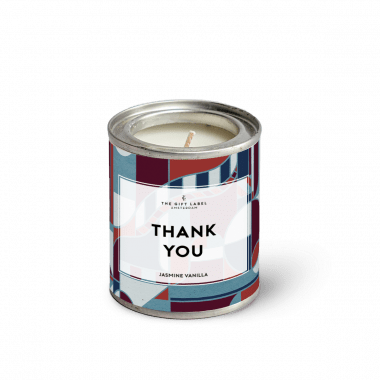 Geurkaars in blik - Thank you - Jasmine vanilla