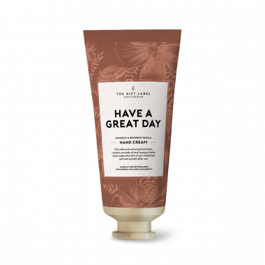 Rituals handcreme
Handcreme          
droge handen 
Goede handcreme