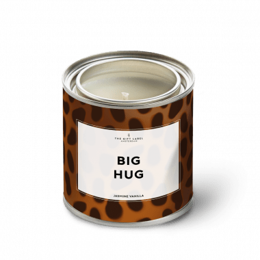 Grote geurkaars in blik - Big Hug - Jasmine vanilla