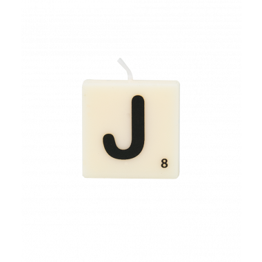 Getallen- en letterkaarsen - J