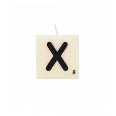 Getallen- en letterkaarsen - X